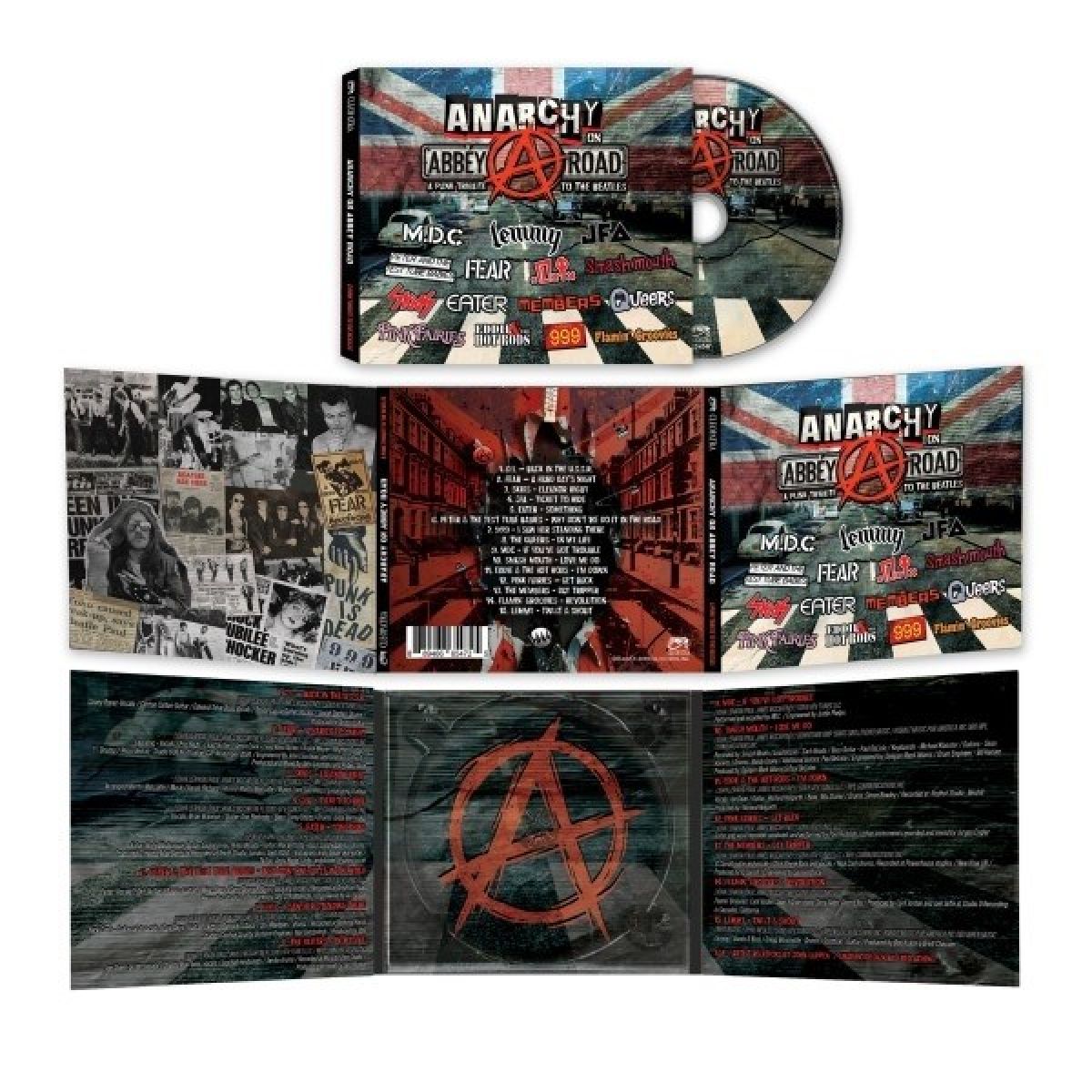 Afbeelding van Various Artists - Anarchy On Abbey Road-Punk Tribute To The Beatles