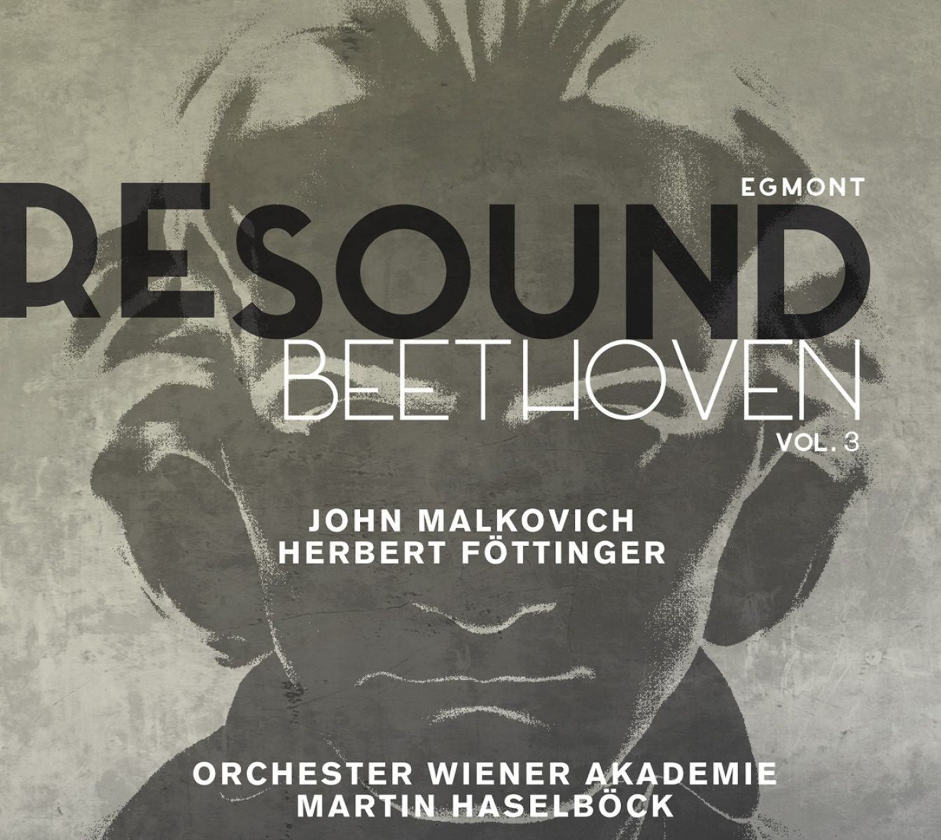 Afbeelding van John Malkovich, Herbert Föttinger, Orchester Wiener Akademie, Martin Haselböck - Beethoven: Egmont