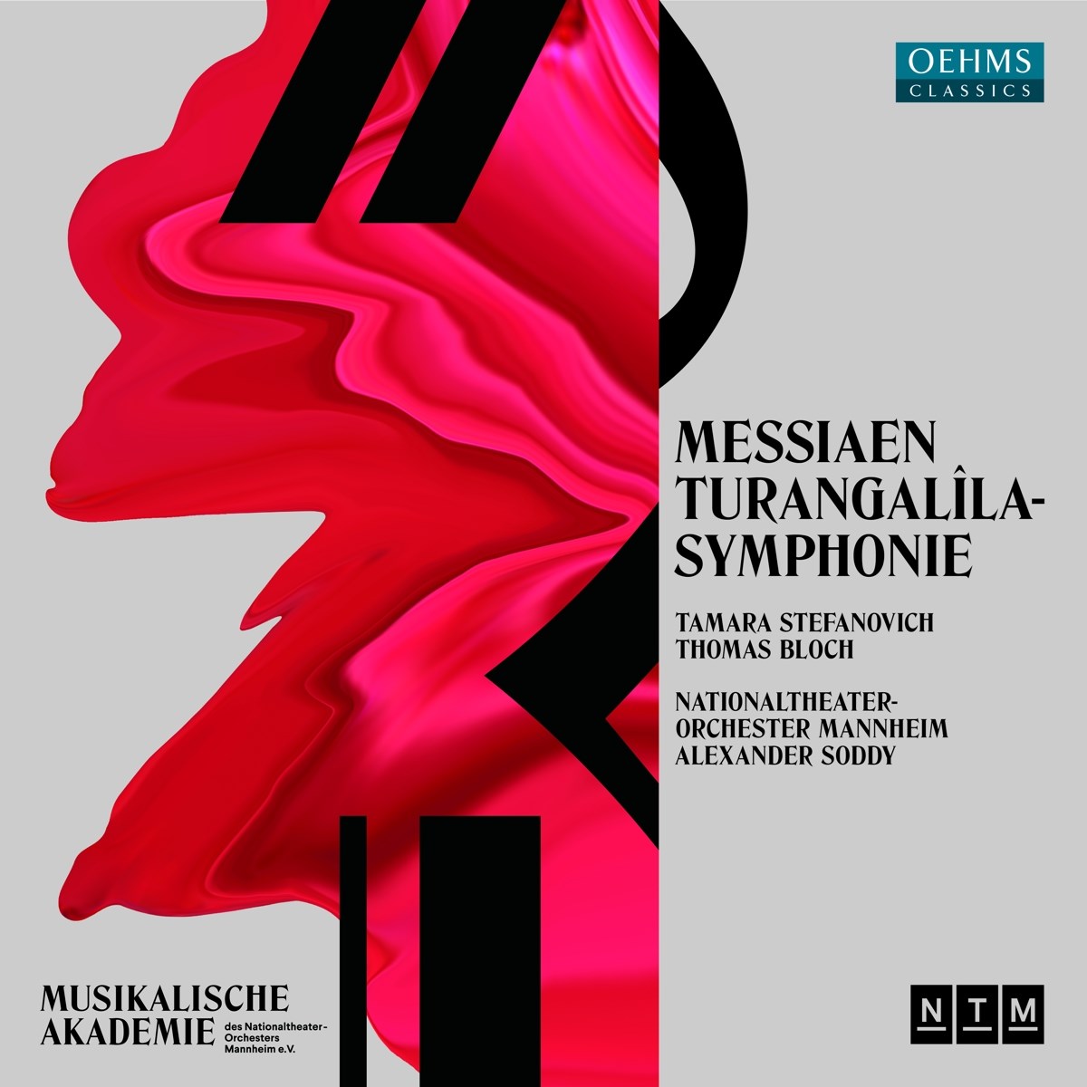 Afbeelding van Tamara Stefanovich, Thomas Bloch, Orchester Des Nationaltheaters Mannheim, Alexander Soddy - Messiaen: Turangalîla-Symphonie