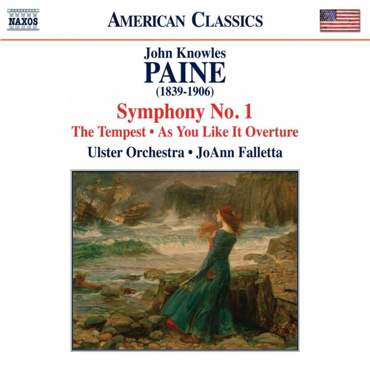 Afbeelding van Ulster Orchestra, JoAnn Falletta - Paine: Symphony No. 1 | The Tempest | As You Like It Overture