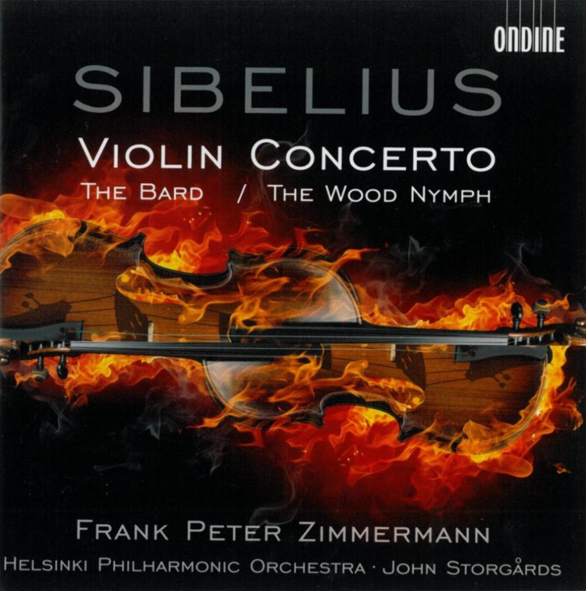 Afbeelding van Frank Peter Zimmermann, Helsinki Philharmonic Orchestra, ohn Storgårds - Sibelius: Violin Concerto | The Bard | The Wood Nymph
