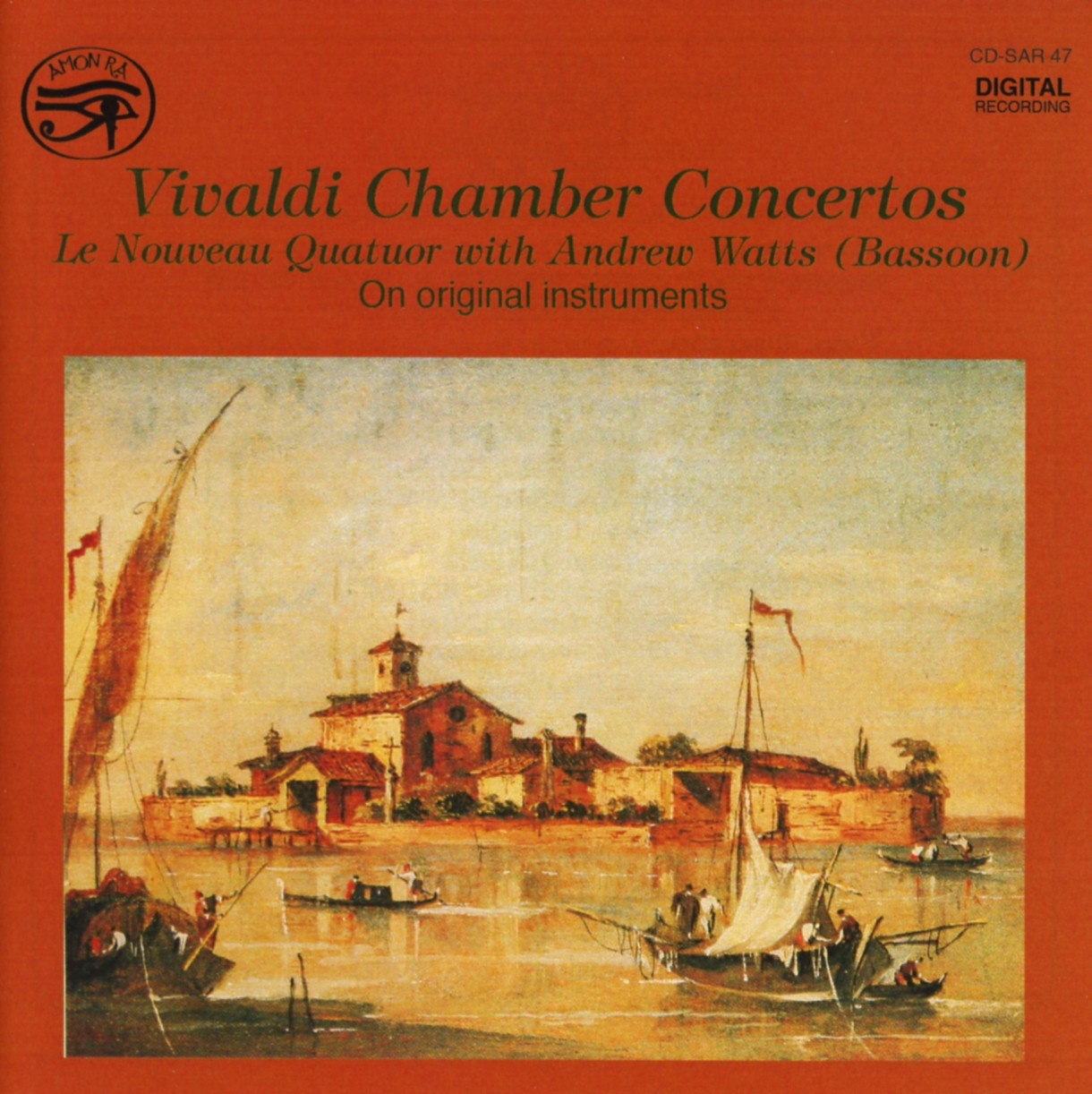Afbeelding van Le Nouveau Quatuor & Andrew Watts - Vivaldi: Chamber Concertos