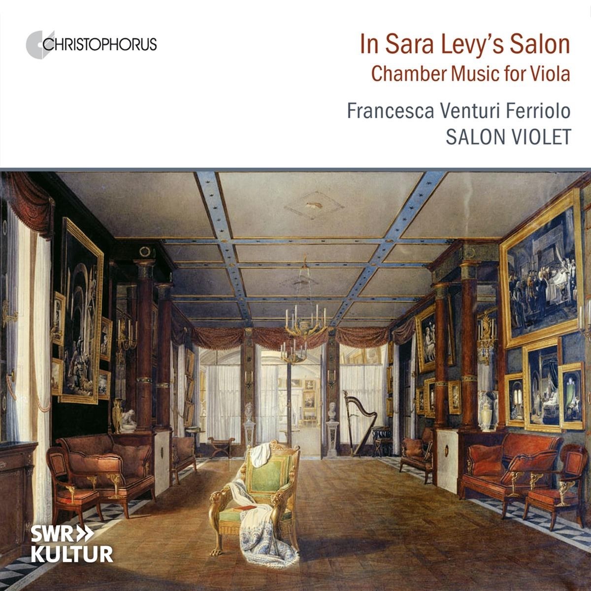 Francesca Venturi Ferriolo, Salon Violet - Benda: In Sarah Levy's Salon - Chamber Music For Viola