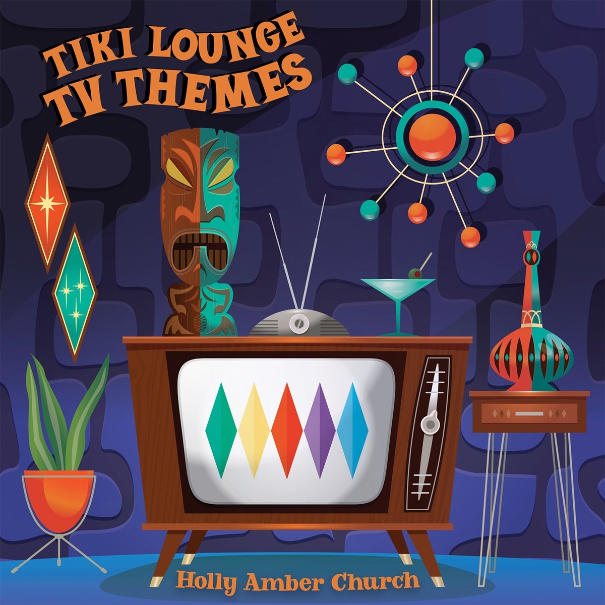 Afbeelding van Holly Amber Church - Tiki Lounge Tv Themes