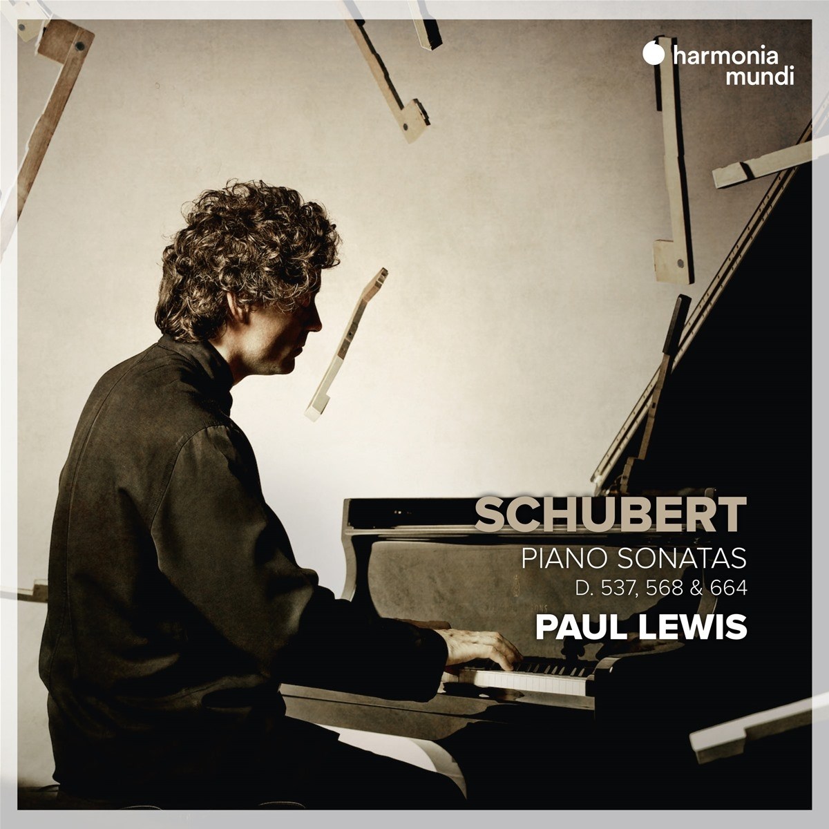 Afbeelding van Paul Lewis - Schubert: Piano Sonatas D.537, D.568, D.664