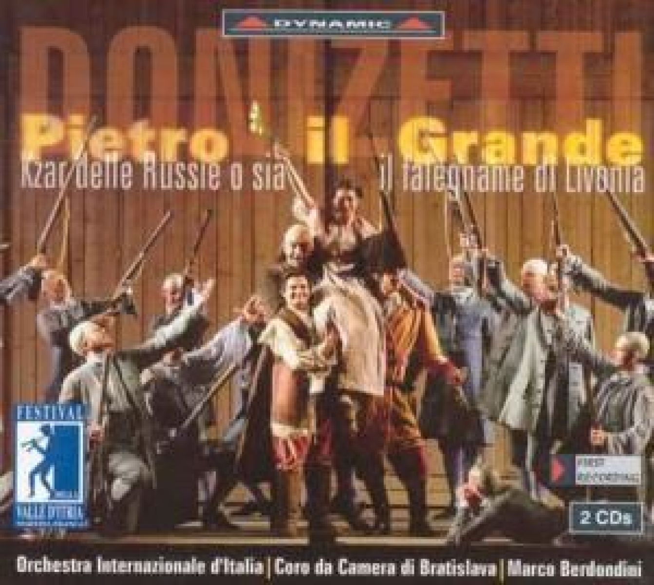 Orchestra Internazionale d'Italia, Cora Camera Di Bratislava, Marco Berdondini - Donizetti: Pietro Il Grande