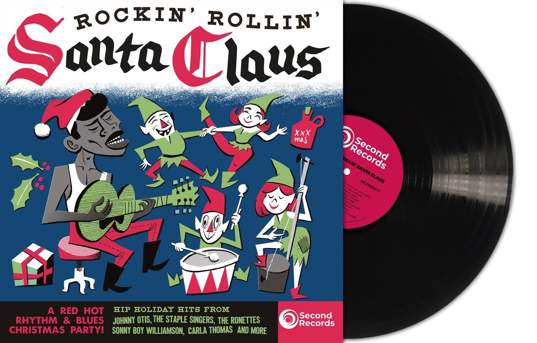 Afbeelding van Various Artists - Rockin' Rollin' Santa Claus