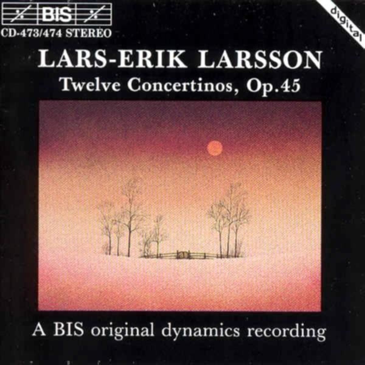 Afbeelding van Musica Vitae, New Stockholm Chamber Orchestra, Stockholm Chamber Ensemble, Umeå Sinfonietta - Larsson: Twelve Concertinos, Op.45