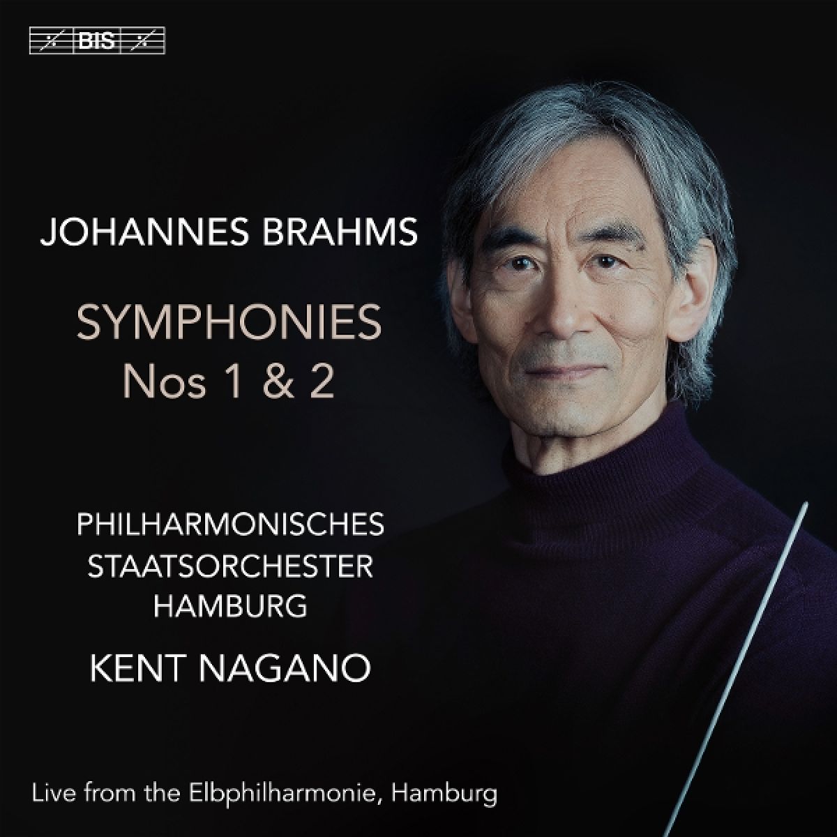 Afbeelding van Philharmonisches Staatsorchester Hamburg, Kent Nagano - Brahms: Symphonies Nos 1 & 2