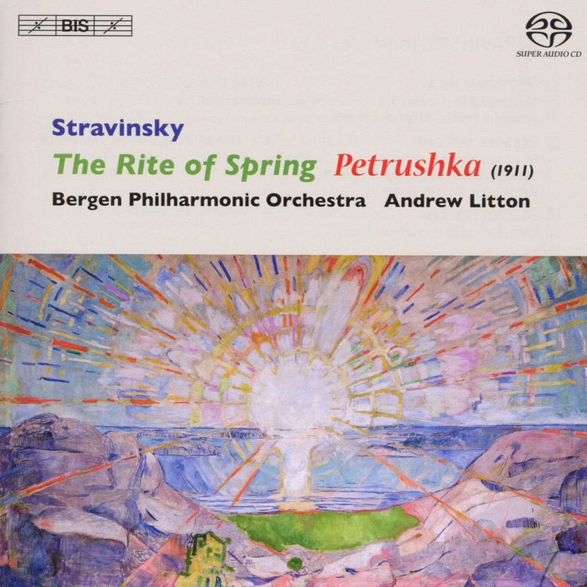 Afbeelding van Bergen Philharmonic Orchestra, Andrew Litton - Stravinsky: Rite Of Spring/Petrushka