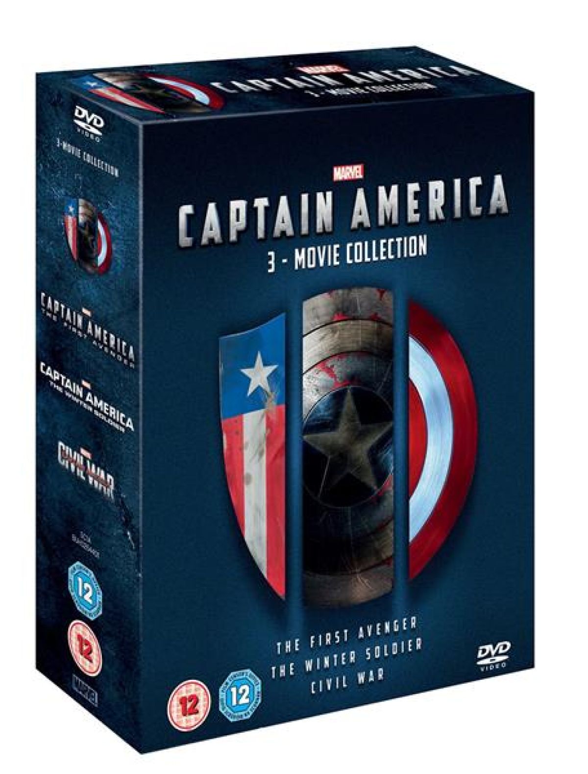 Afbeelding van Captain America 1-3 Coll.