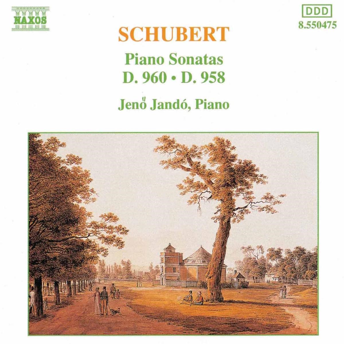 Afbeelding van Jeno Jandó - Schubert: Piano Sonatas D960 & D958