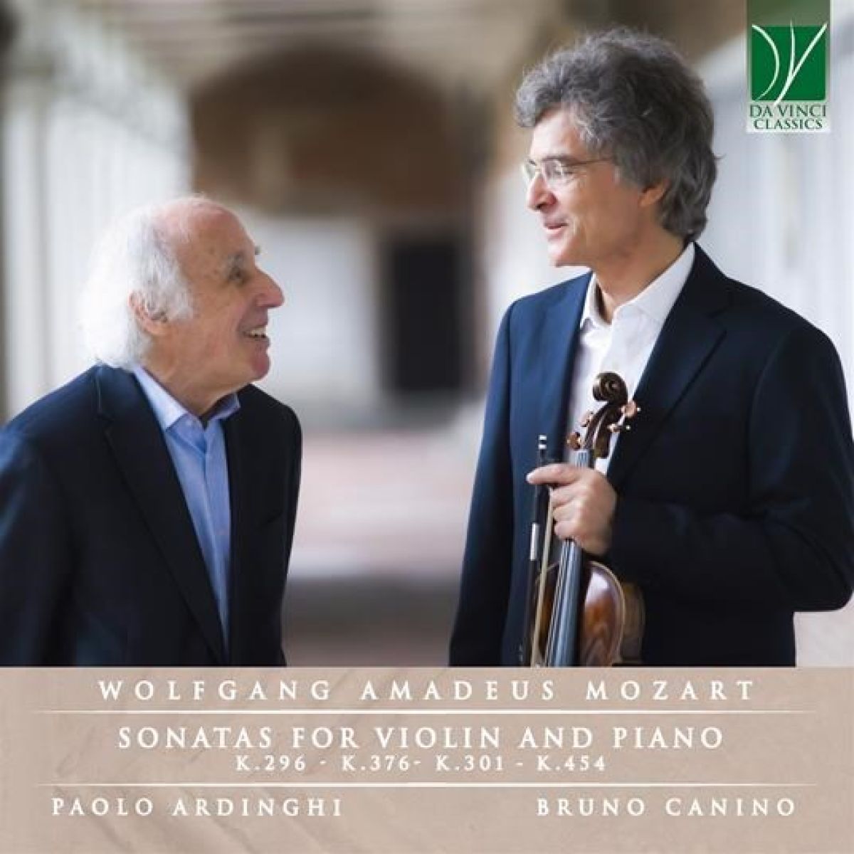 Afbeelding van Paolo Ardinghi & Bruno Canino - Mozart: Sonatas For Violin And Piano K.296 - K.376 - K.301 - K.454