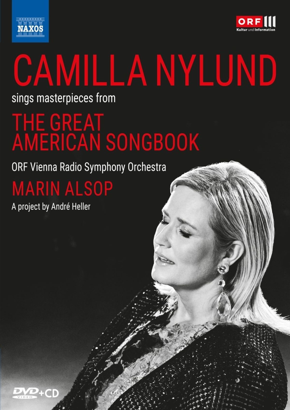 Afbeelding van Camilla Nylund, ORF Vienna Radio Symphony Orchestra, Marin Alsop - Camilla Nylund Sings Masterpieces From The Great American Songbook