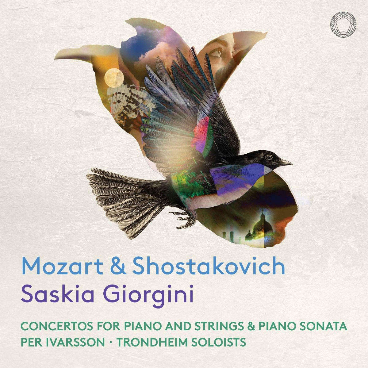 Afbeelding van Saskia Giorgini, Per Ivarsson, Trondheim Soloists - Mozart & Shostakovich: Concertos For Piano And Strings & Piano Sonata