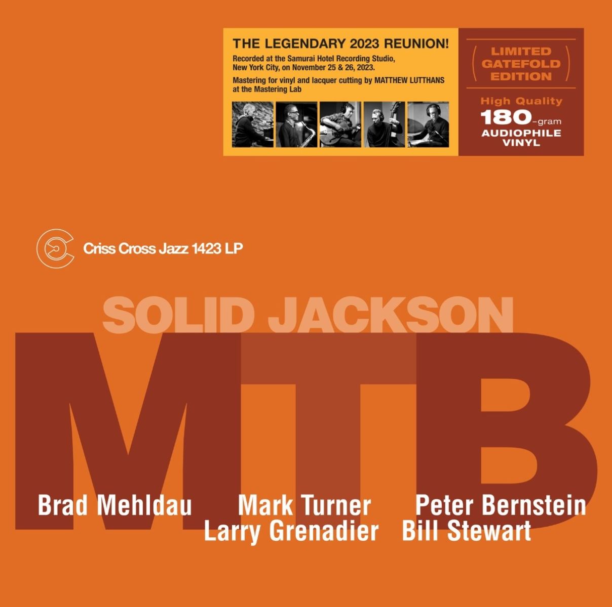 Afbeelding van Brad Mehldau & Mark Turner & Peter Bernstein - Solid Jackson