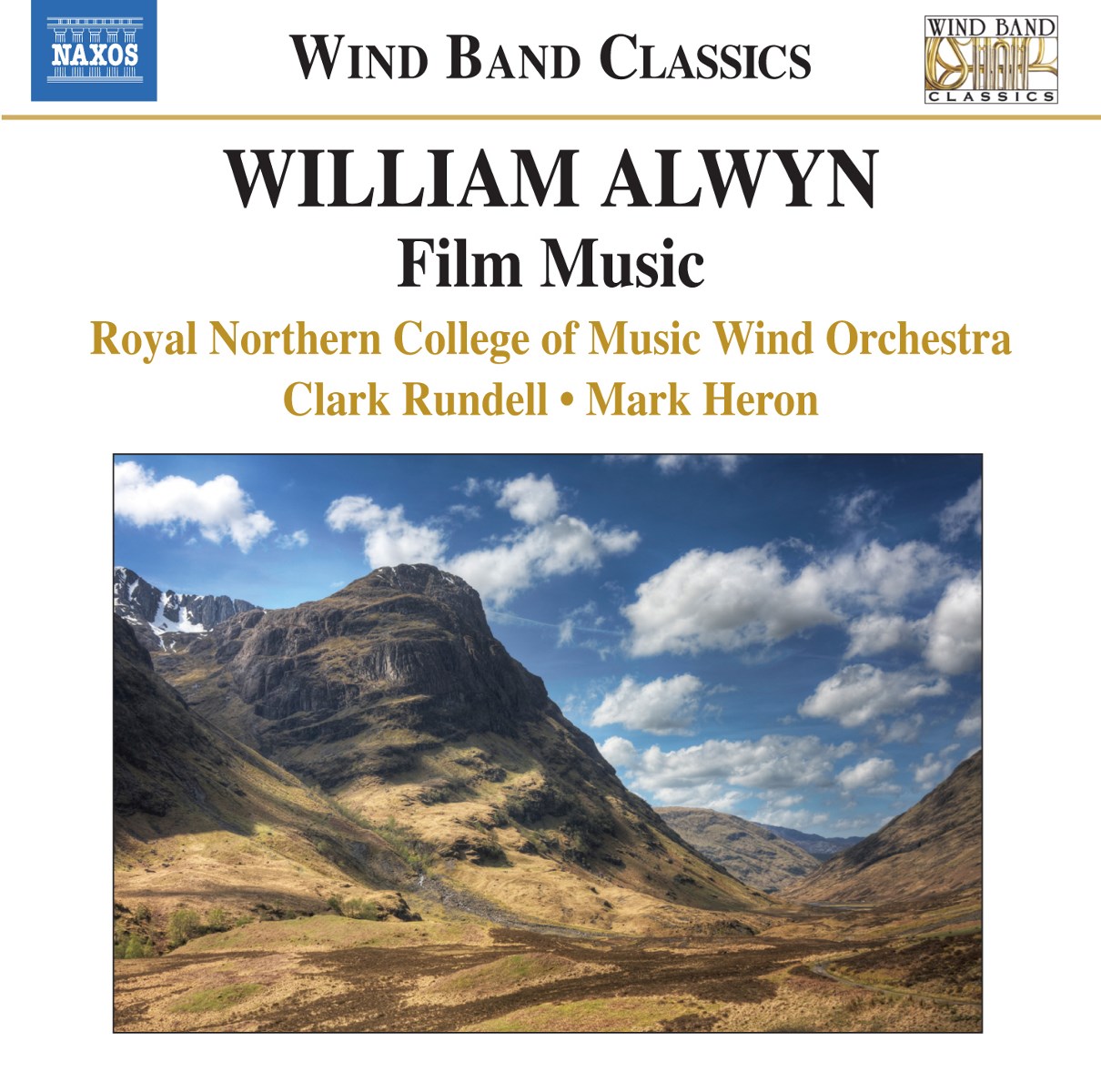 Afbeelding van Royal Northern College Of Music Wind Orchestra, Mark Heron, Clark Rundell - Alwyn: Film Music