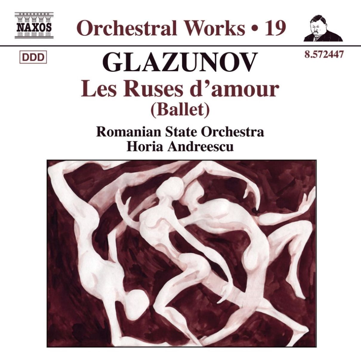 Afbeelding van Romanian State Philharmonic Orchestra - Glazunov: Orchestral Works Volume 19