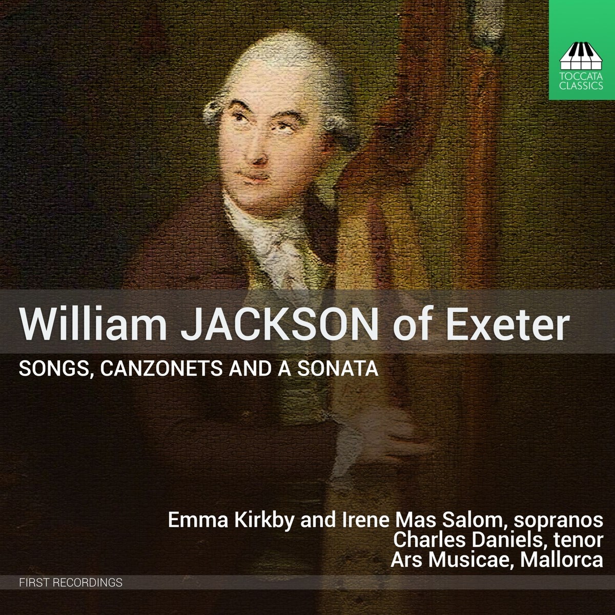 Emma Kirkby And Irene Mas Salom, Charles Daniels, Ars Musicae, Mallorca - Jackson: Songs, Canzonets And A Sonata