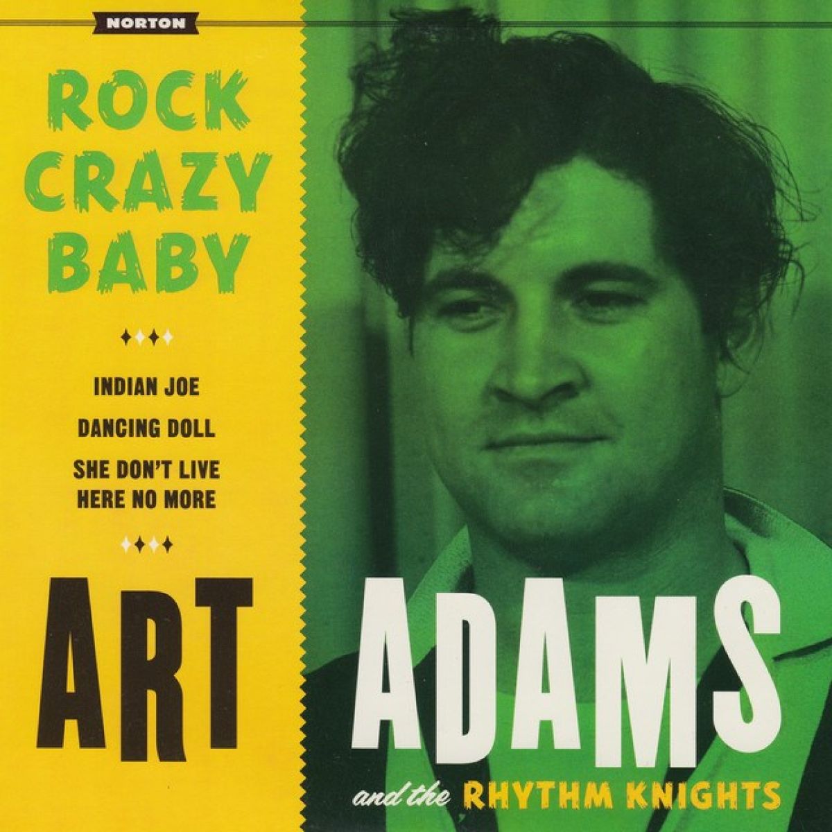 Afbeelding van Art Adams & The Rhythm Knights - Rock Crazy Baby