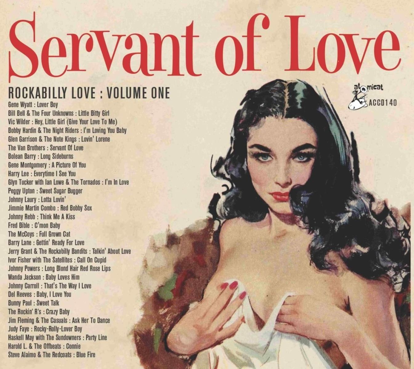 Afbeelding van Various Artists - Servant Of Love - Rockabilly Love Volume One
