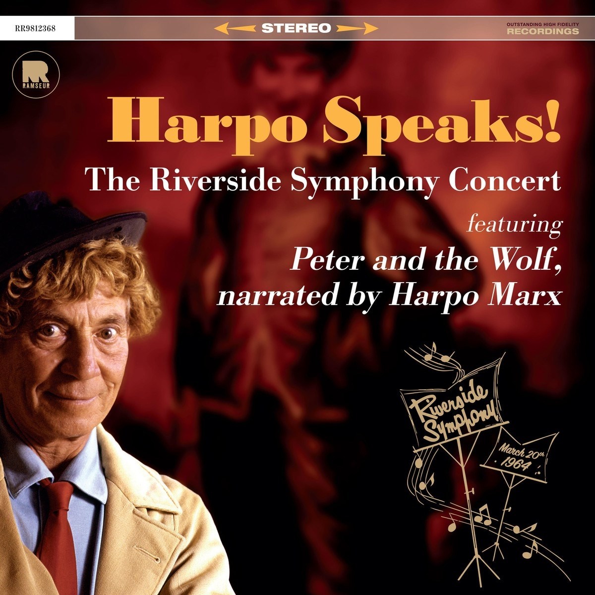 Afbeelding van Harpo Marx - Harpo Speaks!: The Riverside Symphony Concert