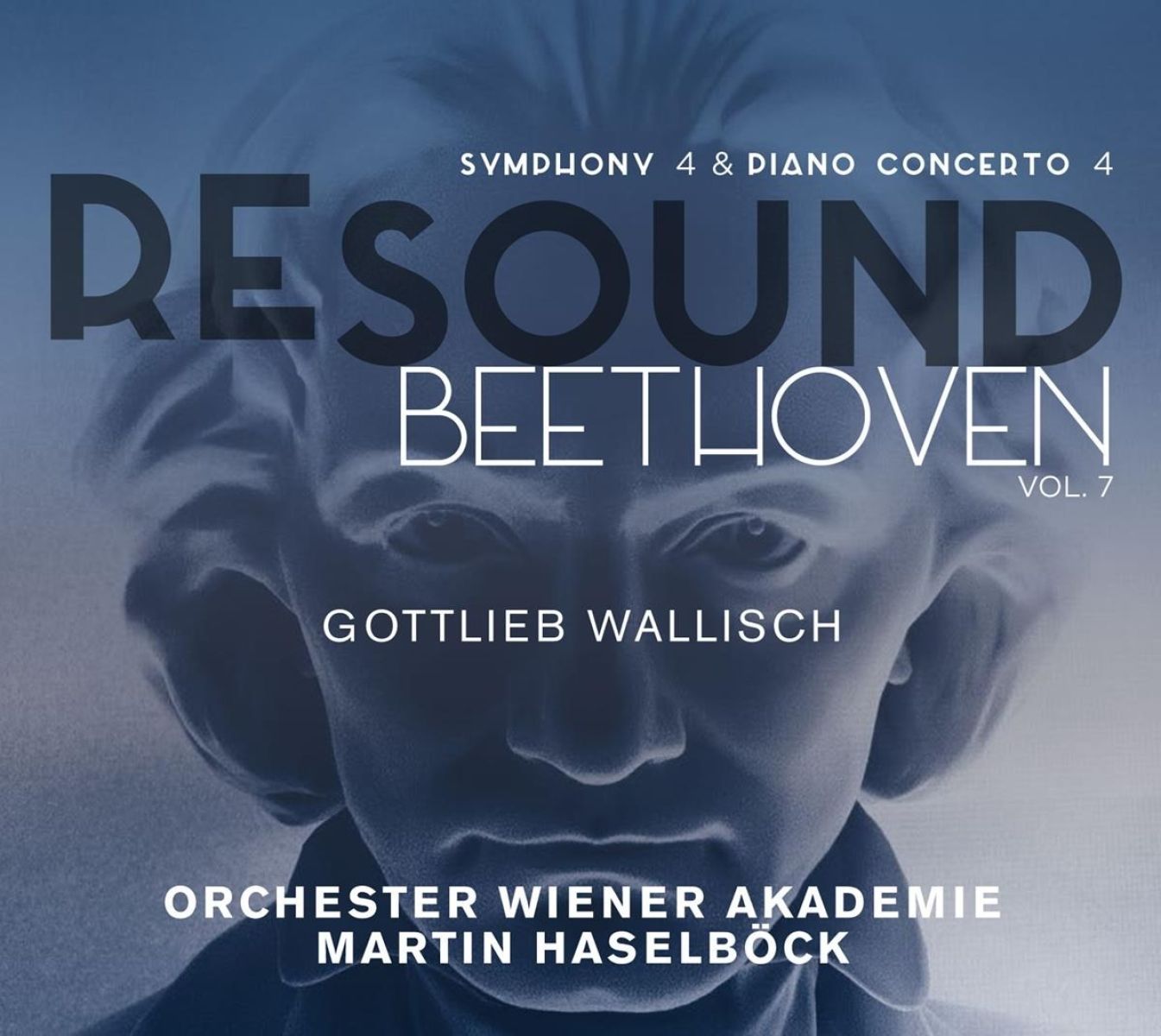 Afbeelding van Gottlieb Wallisch, Orchester Wiener Akademie, Martin Haselböck - Resound Beethoven Volume 7
