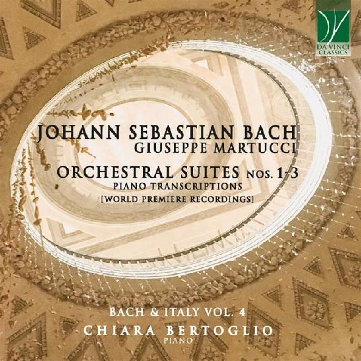 Afbeelding van Chiara Bertoglio - J.S. Bach: Orchestral Suites Nos.1-3, Piano Transcriptions