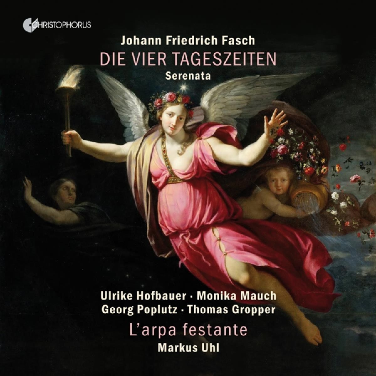 Afbeelding van Georg Poplutz, Monika Mauch, L'arpa Festante, Markus Uhl - Fasch: Die Vier Tageszeiten