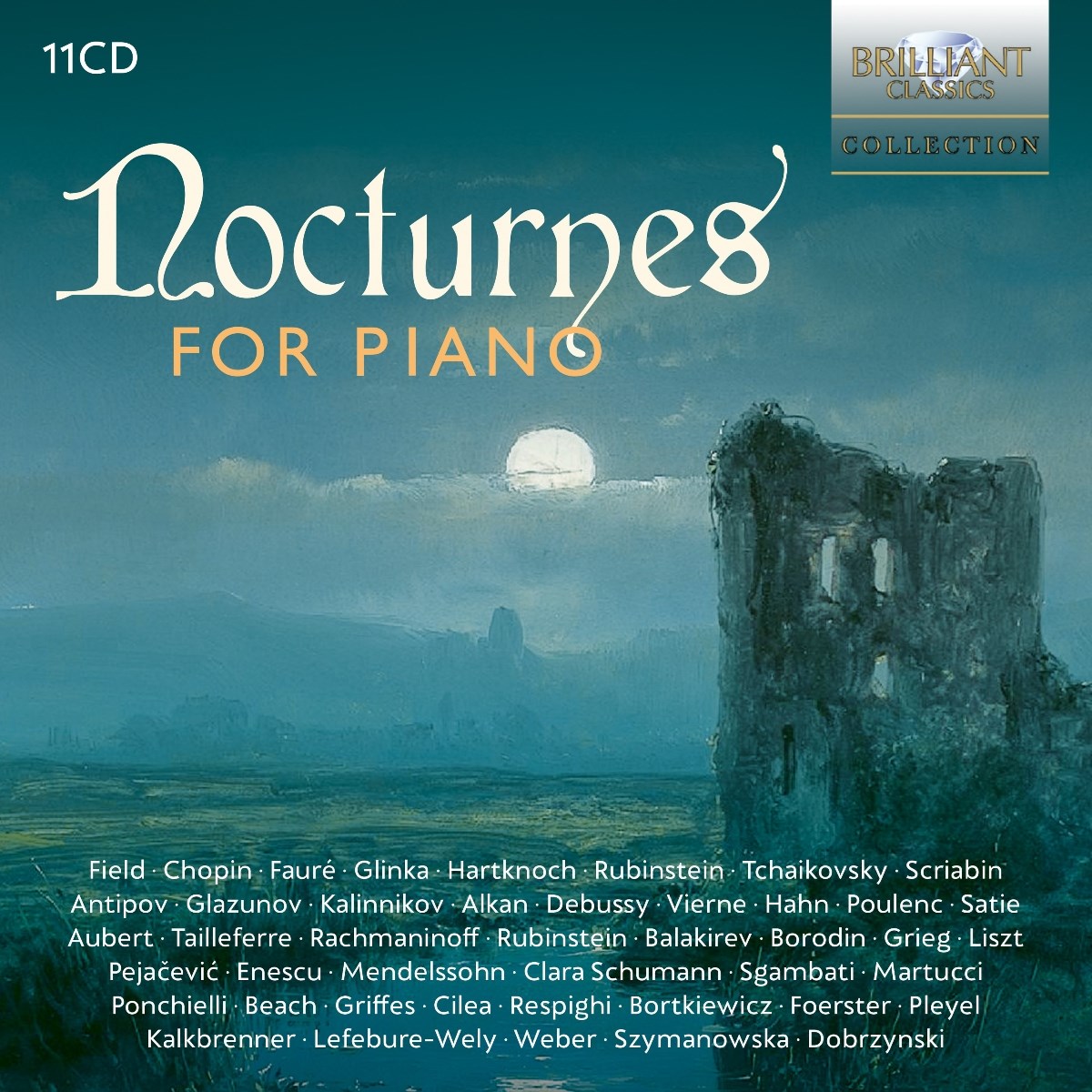 Afbeelding van Various Artists - Nocturnes For Piano