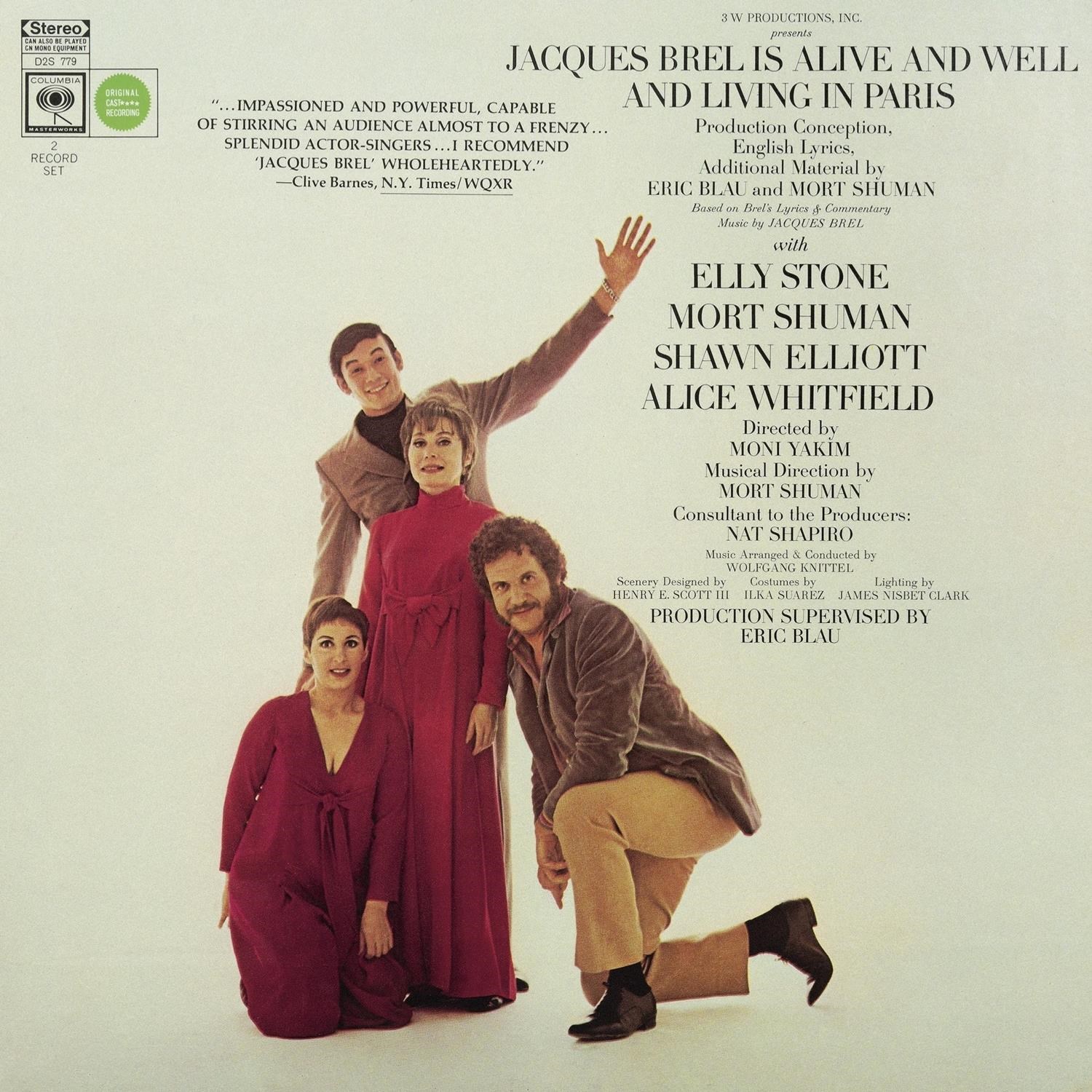 Afbeelding van Jacques Brel, Eric Blau & Mort Shuman - Jacques Brel Is Alive And Well And Living In Paris