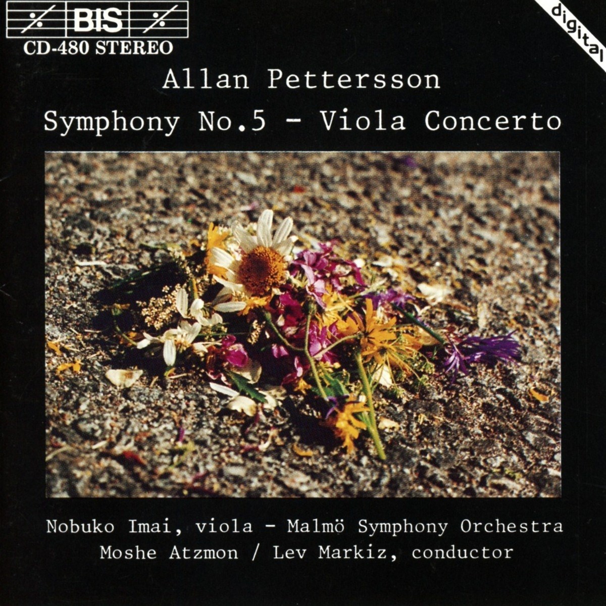Nobuko Imai, Malmö Symphony Orchestra, Lev Markiz - Pettersson: Symphony No.5/Viola Concerto