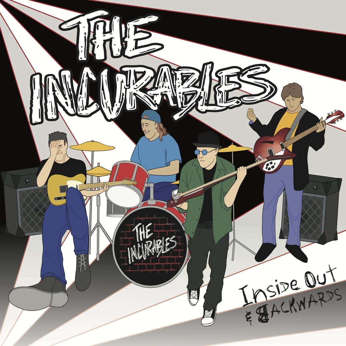 Afbeelding van The Incurables - Inside Out And Backwards