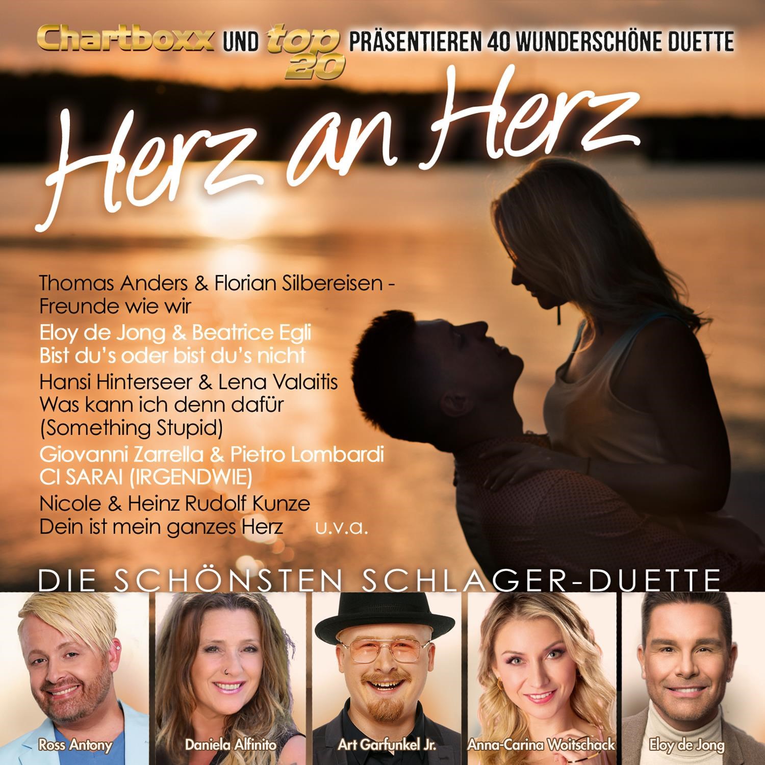 Afbeelding van Various Artists - Chartboxx & Top 20 Präsentieren: Herz An Herz Die Schönsten Schlagerduette