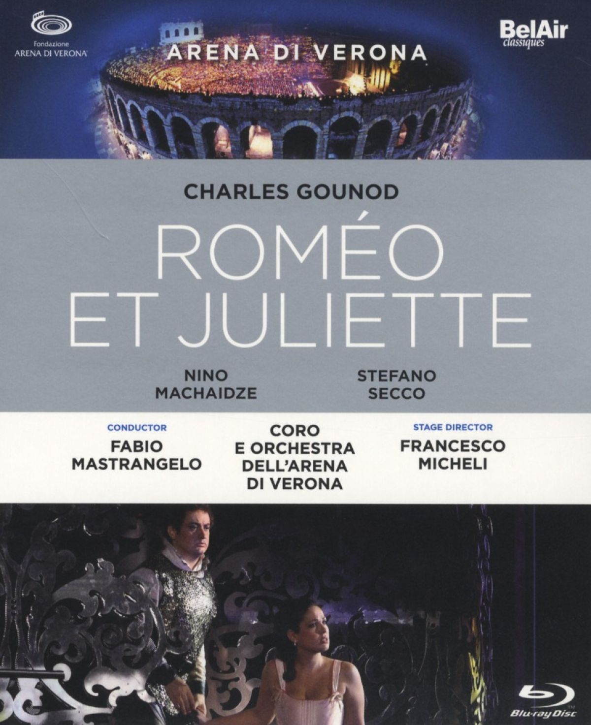 Afbeelding van Orchestra E Coro Dell Arena Di Verona, Fabio Mastrangelo - Gounod: Roméo Et Juliette