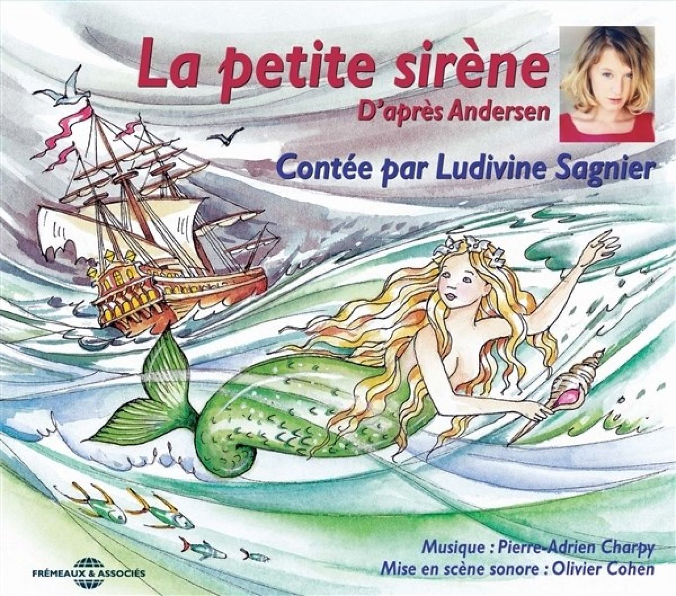 Afbeelding van Jean-Pierre Marielle Jean-Pierre Marielle - La Petite Sirene - Par Ludivine Sagnier