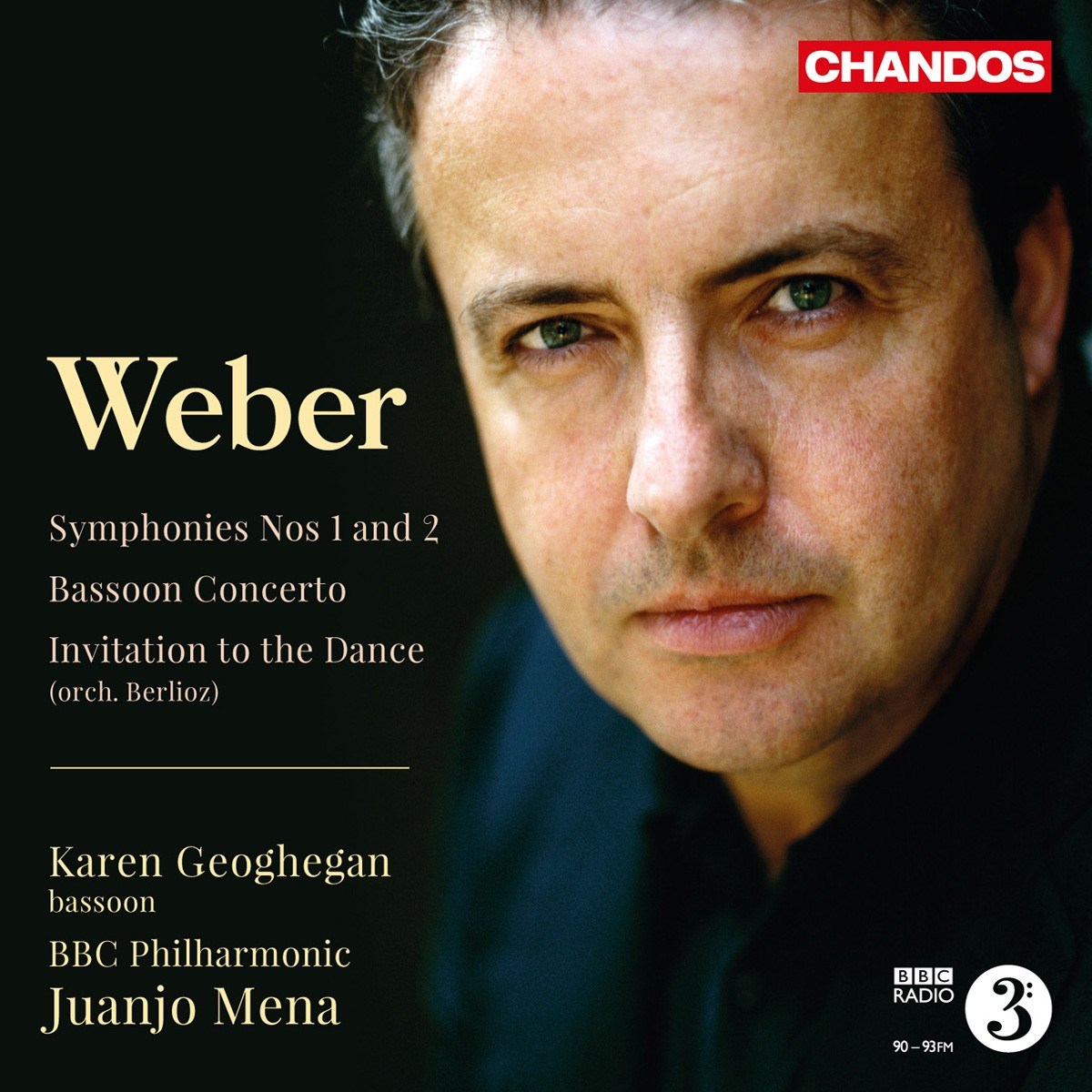 Afbeelding van Karen Geoghegan, BBC Philharmonic, Juanjo Mena - Weber: Invitation To The Dance|Symphony Nos. 1 & 2