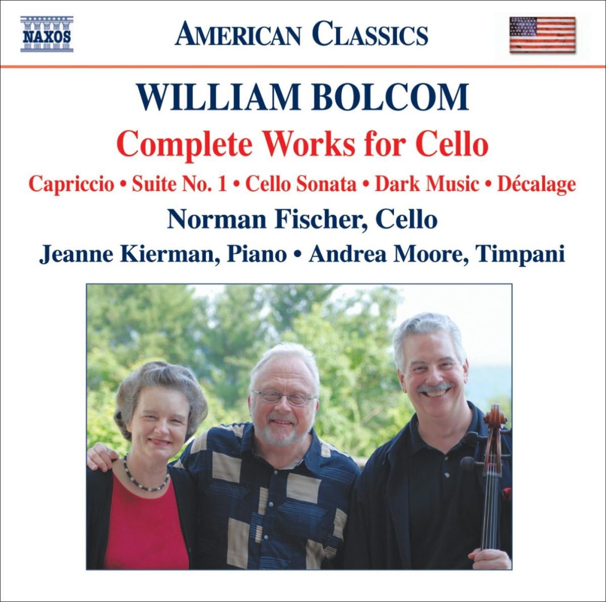 Andrea Moore, Jeanne Kierman, Norman Fischer - Bolcom: Complete Works For Cello