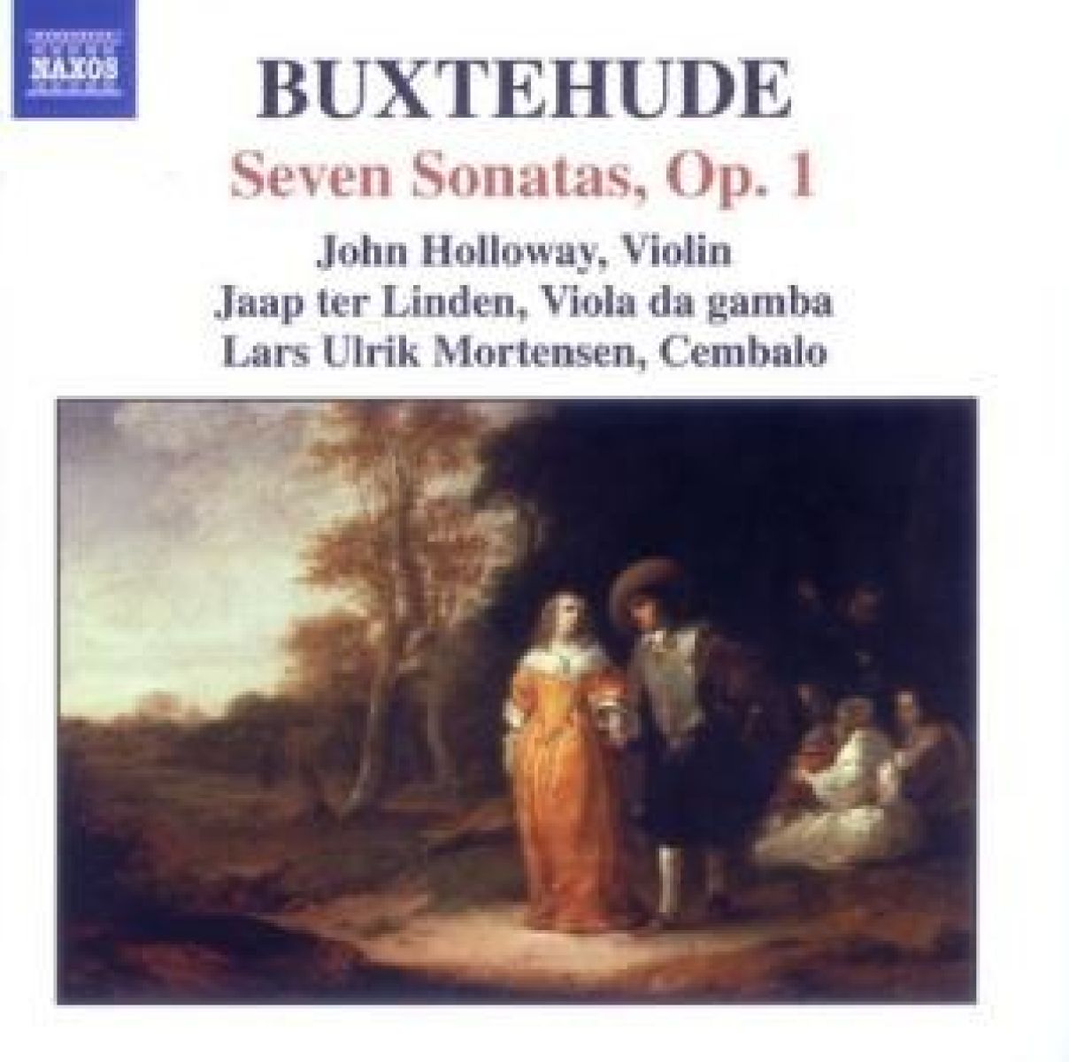 Afbeelding van John Holloway, Jaap Ter Linden, Lars Ulrik Mortensen - Buxtehude: Seven Sonatas Opus 1