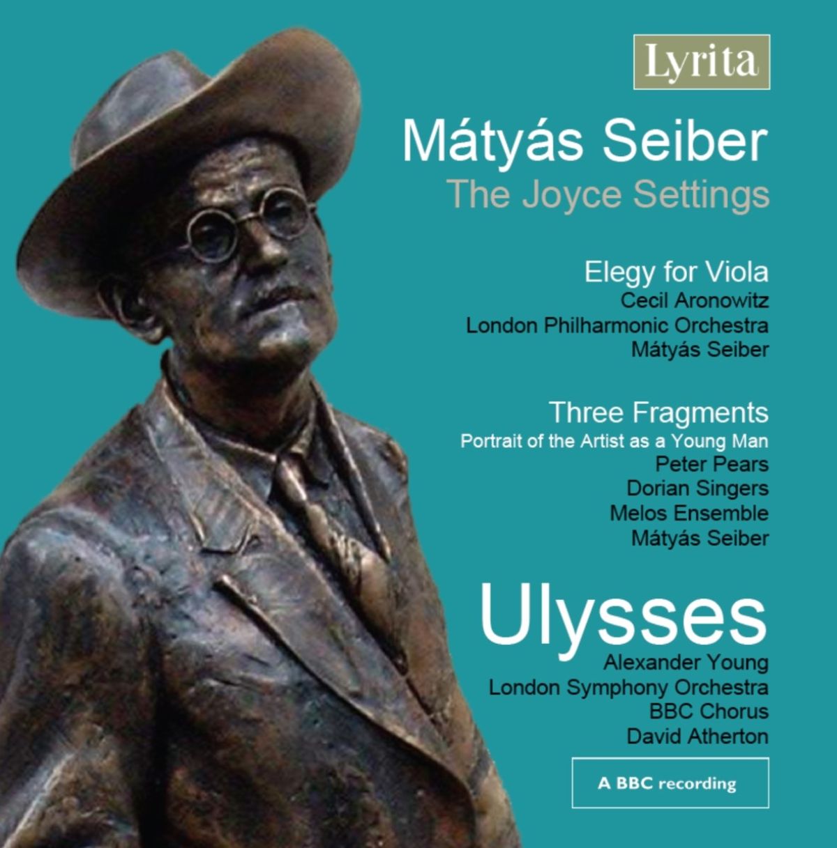 Afbeelding van London Symphony Orchestra, BBC Chorus, David Atheron - Seiber: Ulysses