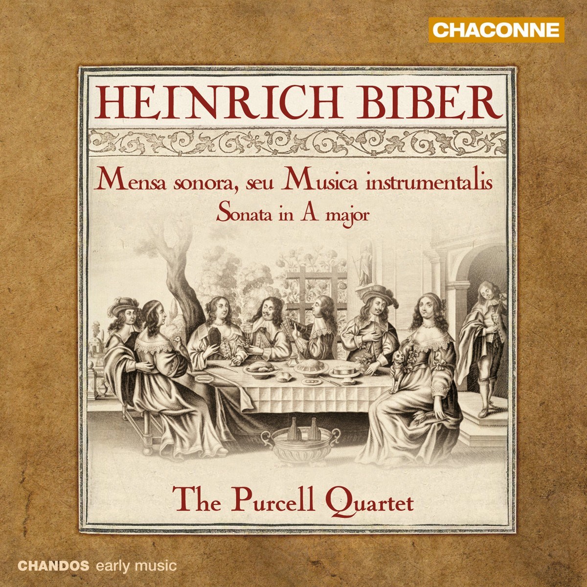 Afbeelding van Jane Rogers, The Purcell Quartet - Biber: Mensa sonora, seu Musica instrumentalis | Sonata in A