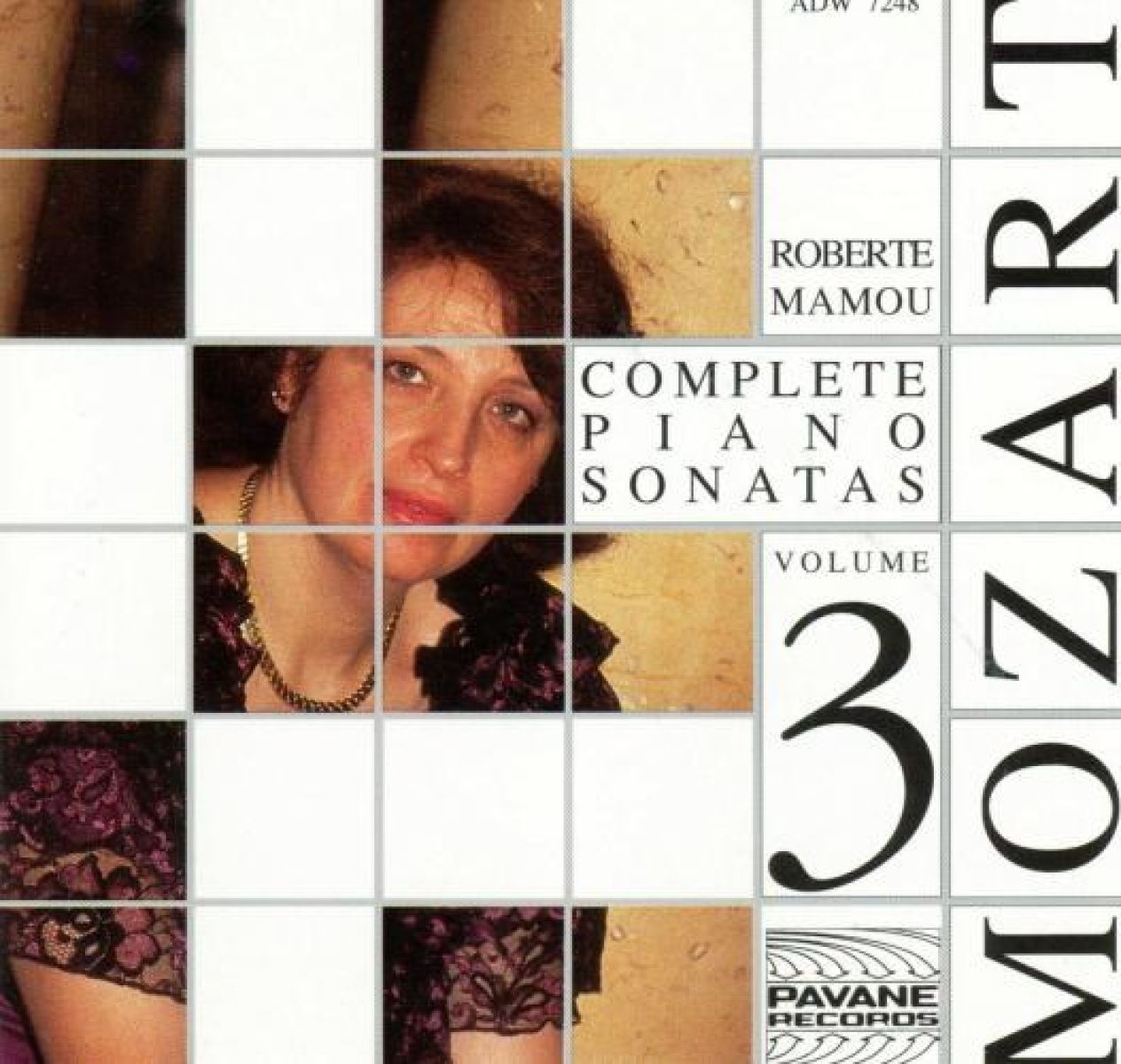Afbeelding van Roberte Mamou - Mozart: Piano Sonatas Volume 3