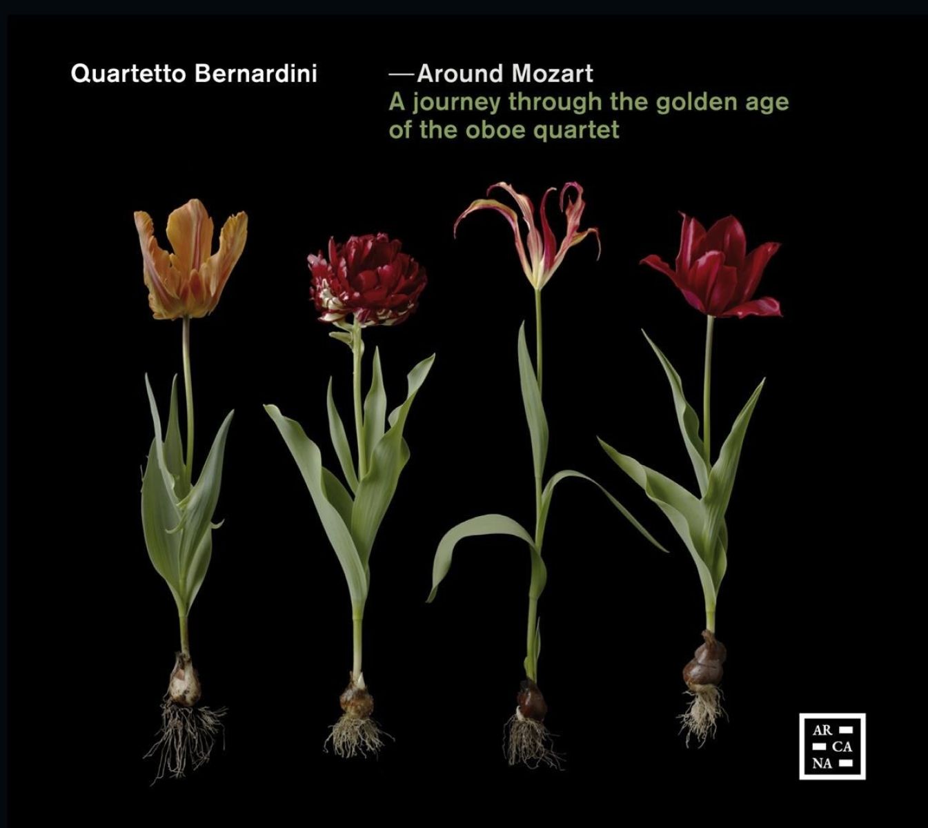 Afbeelding van Quartetto Bernardini - Around Mozart (A Journey Through The Golden Age Of The Oboe Quartet)