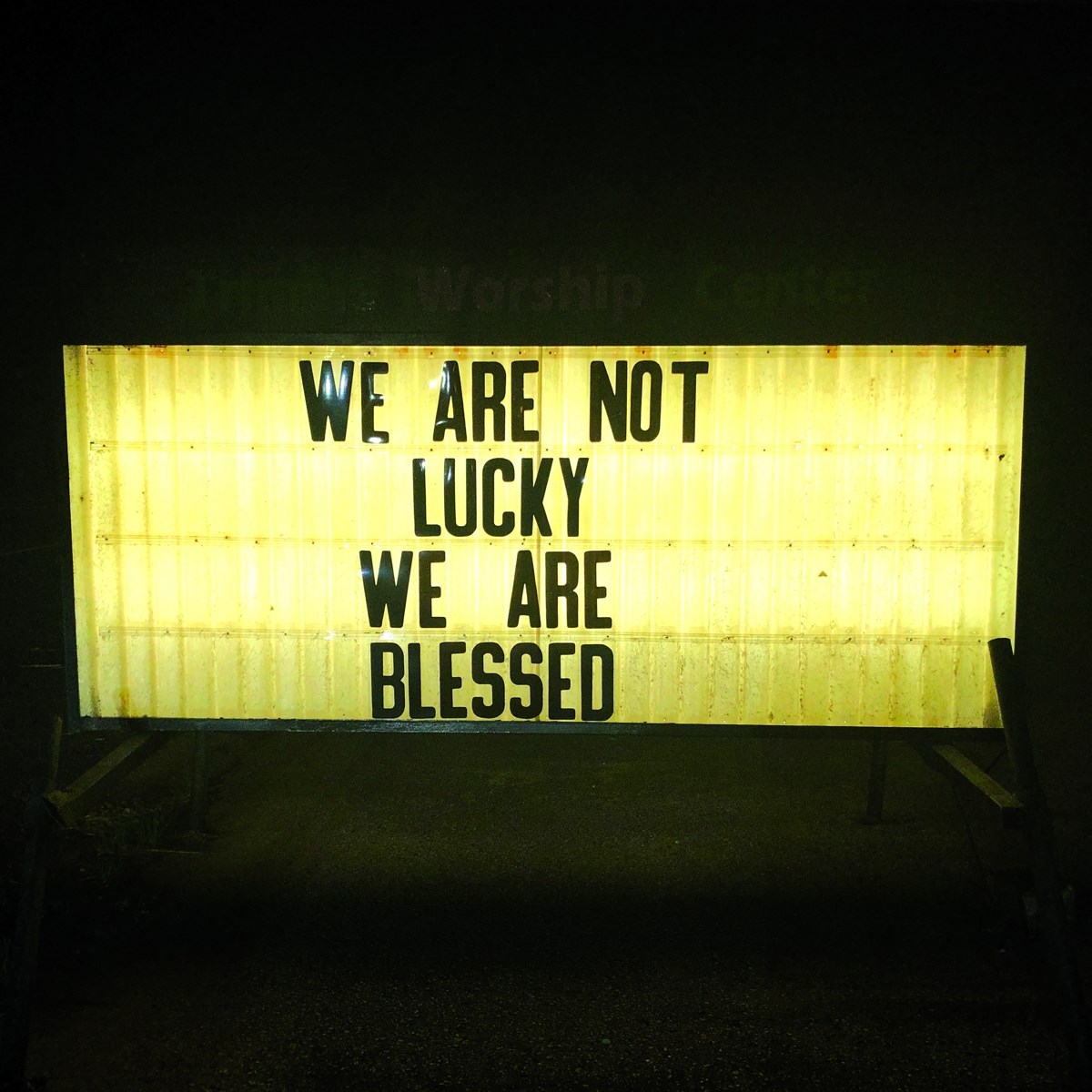 Afbeelding van Ben Trickey - We Are Not Lucky We Are Blessed