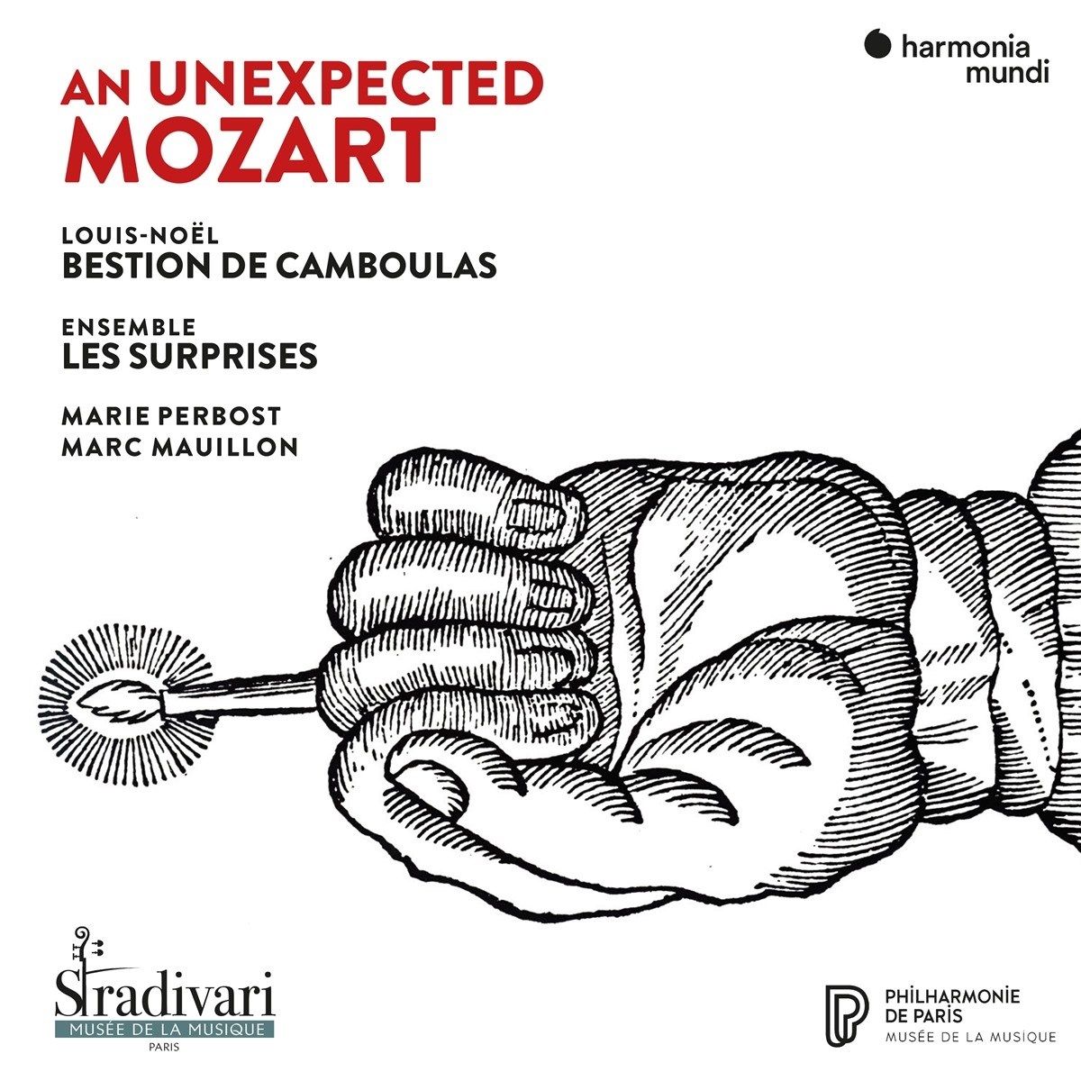 Afbeelding van Louis-Noël Bestion de Camboulas, Ensemble Les Surprises, Marie Perbost, Marc Mauillon - An Unexpected Mozart