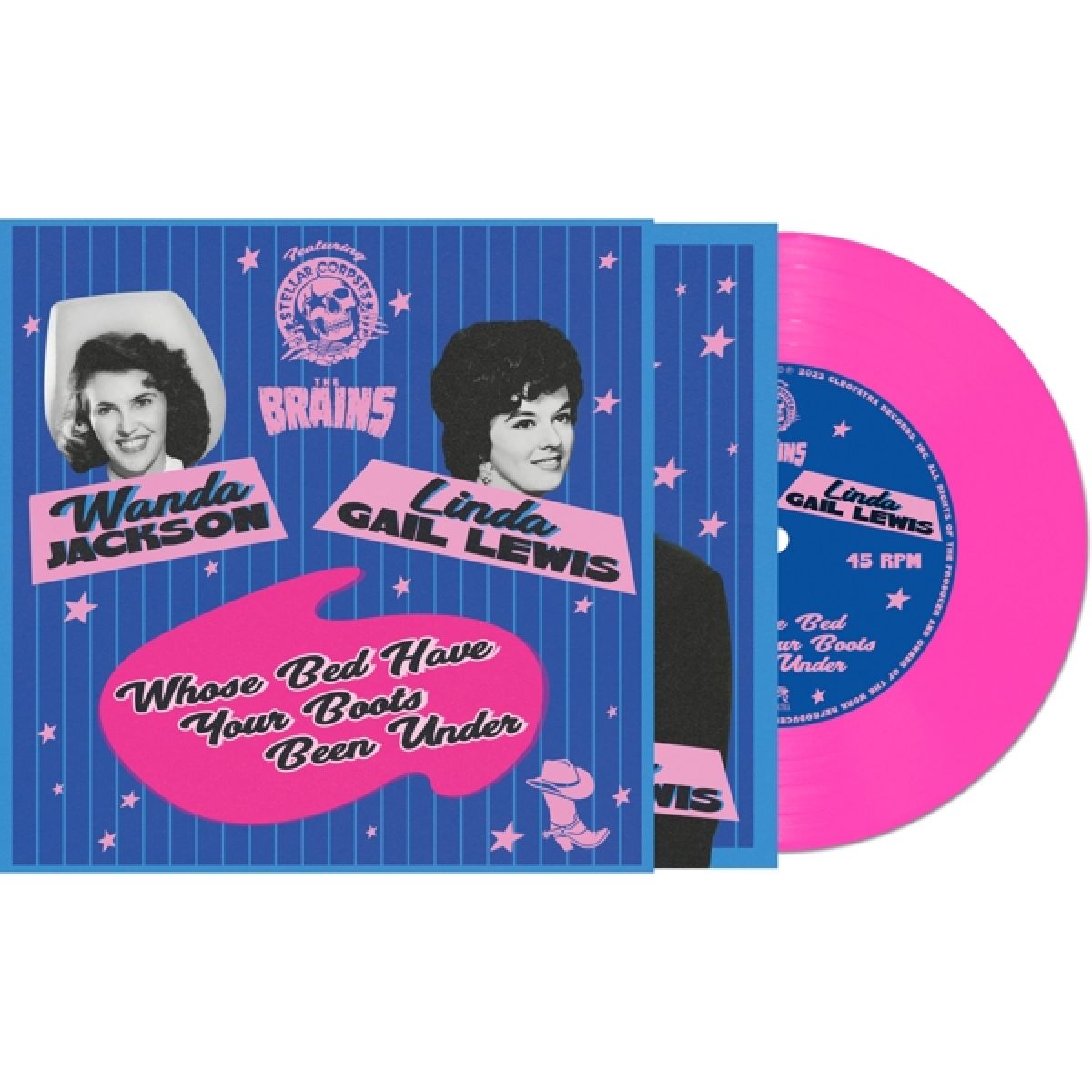 Afbeelding van Wanda Jackson & Linda Gail Lewis - Whose Bed Have Your Boots Been Under