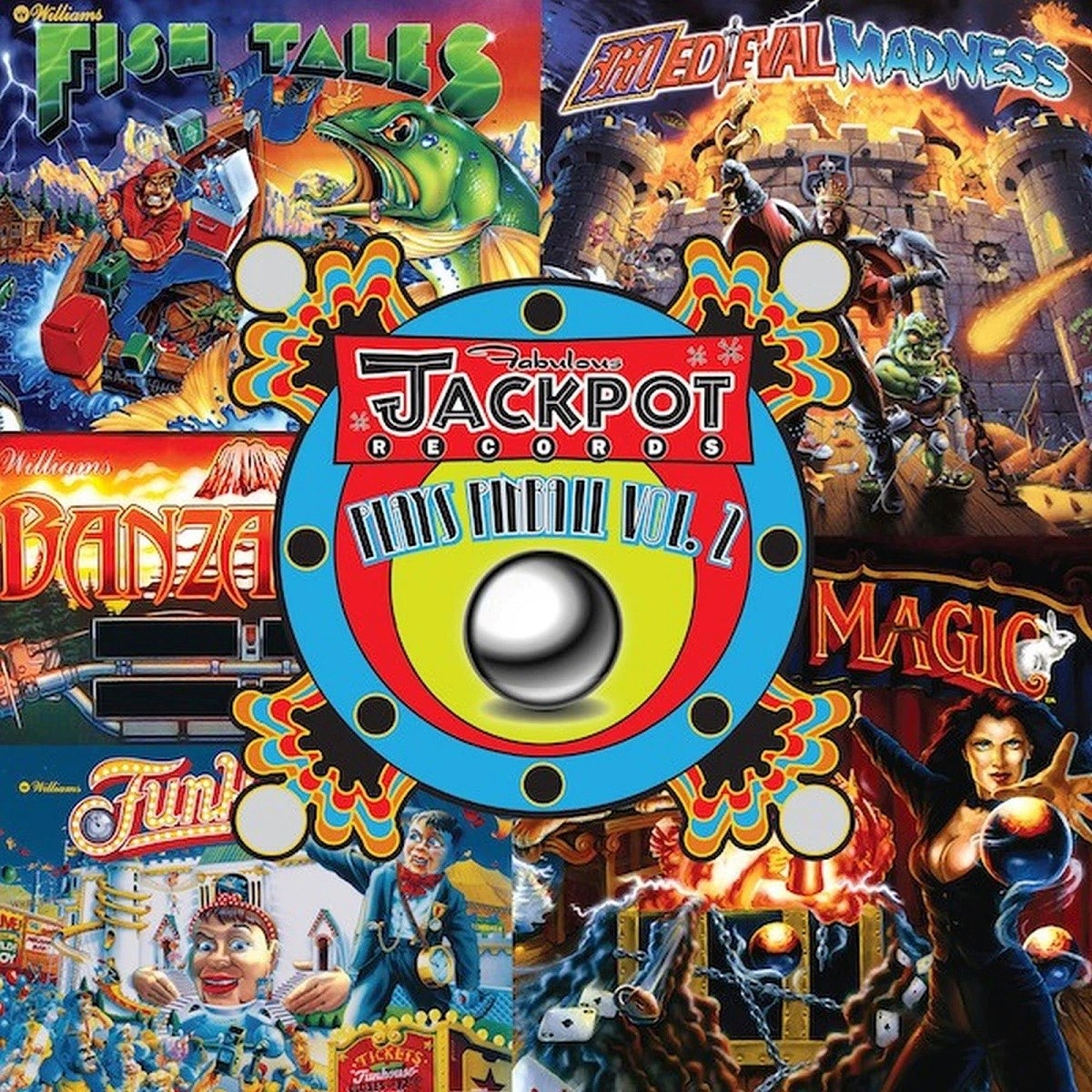 Afbeelding van Various Artists - Jackpot Plays Pinball, Vol. 2