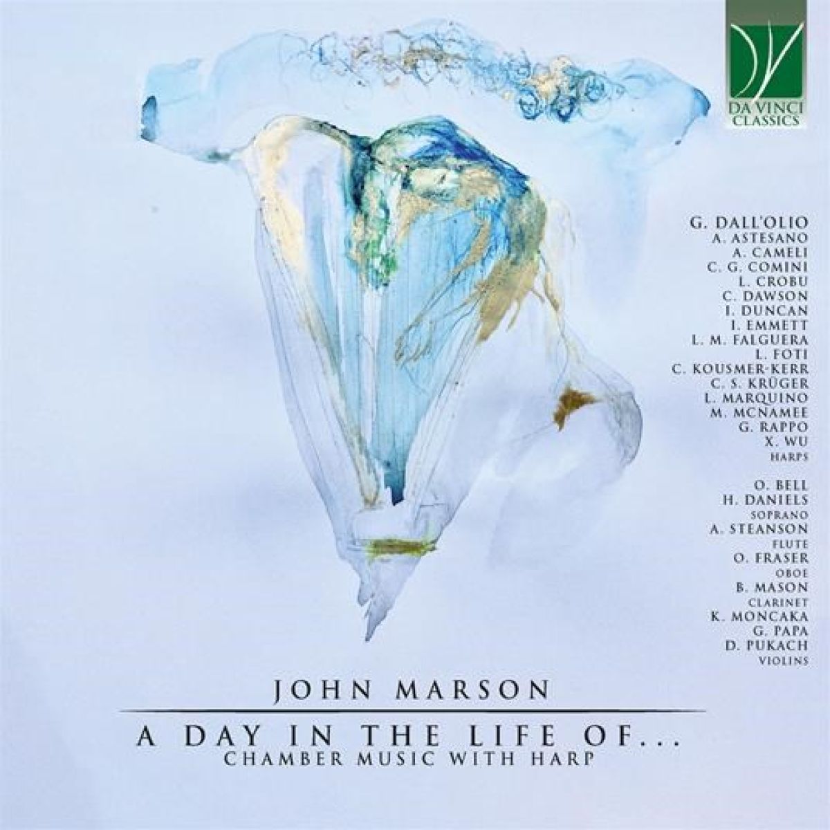 Afbeelding van Various Artists - Marson: A Day In The Life Of...Chamber Music With Harp