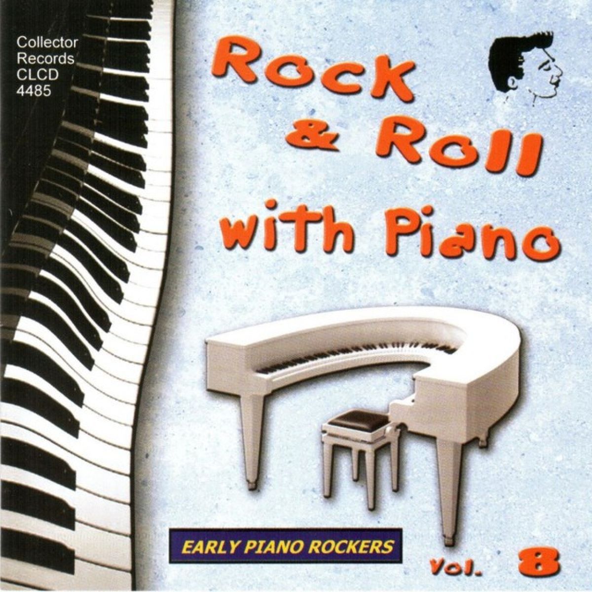 Afbeelding van Various Artists - Rock & Roll With Piano, Vol. 8