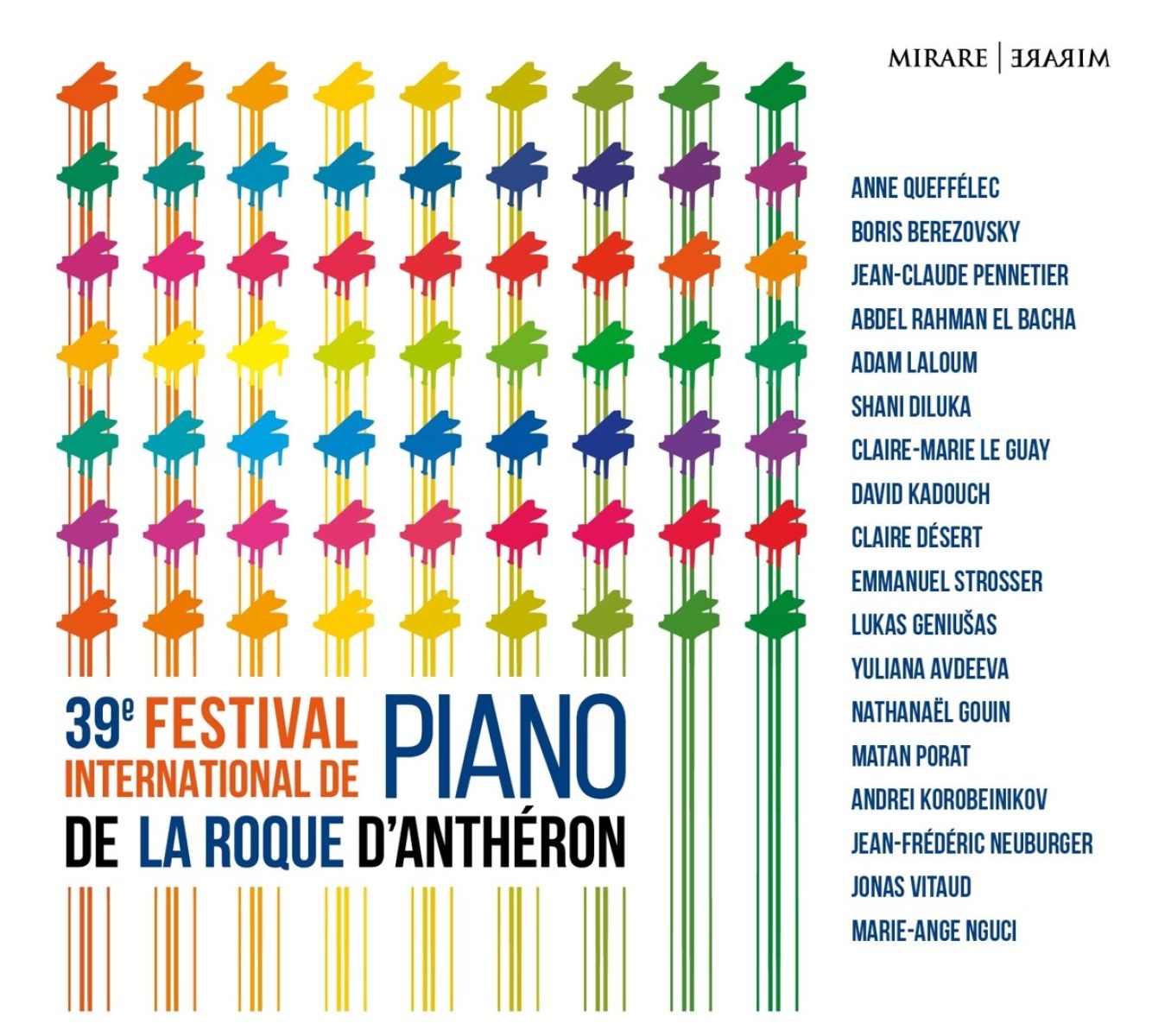 Afbeelding van Various Artists - 39e Festival International De Piano, De La Roque D'Anthéron